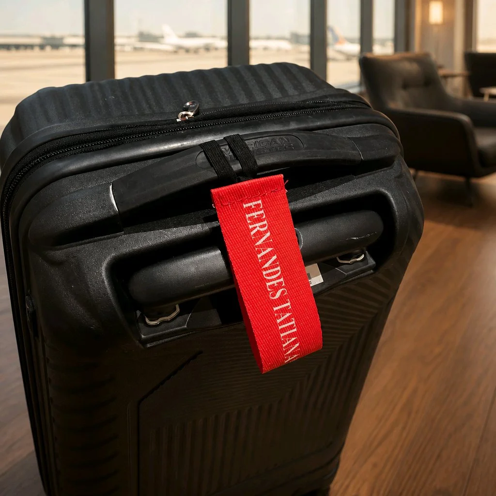 Tag de Mala Personalizada com Nome | Identificador de Bagagem para Viagem | Estilosa e Resistente - Imagem 4
