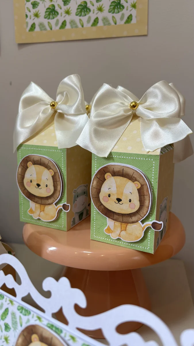Kit festa personalizado só um bolinho tema safari - personalizo em todos os temas - Imagem 6