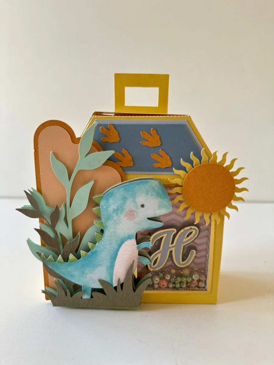 Kit Excellence Dino Baby Personalizado 28 Peças | Papelaria Artesanal Premium - Imagem 2