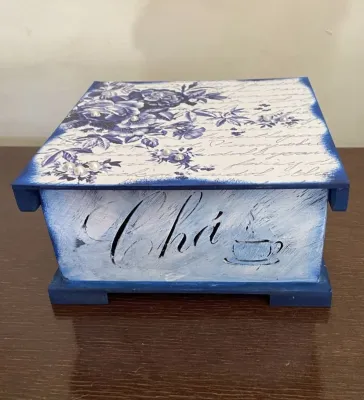 Caixa de Chá Vintage