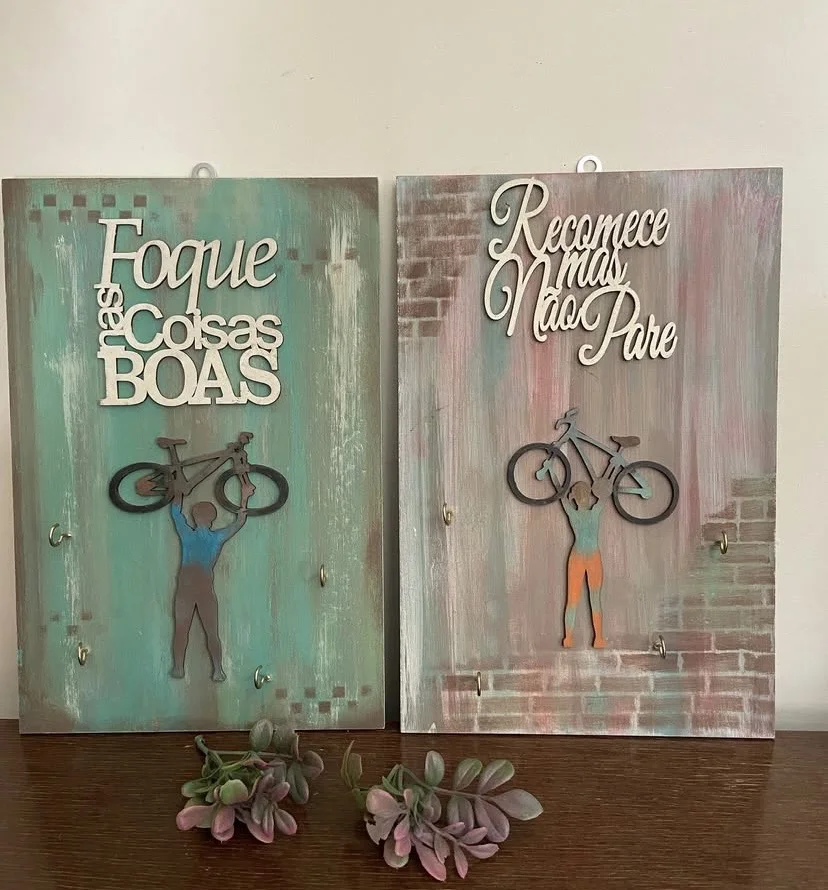 Porta Chaves Bike - Imagem 1