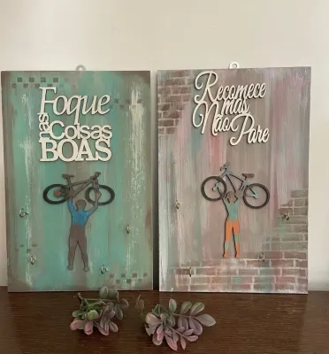 Porta Chaves Bike