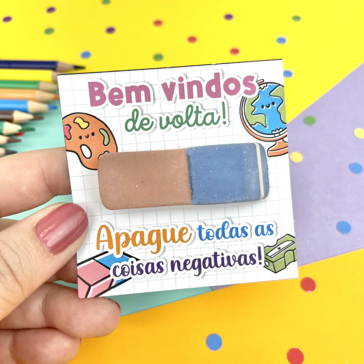 Arquivo Digital Volta as Aulas - Card com Balinhas (copia) - Imagem 5