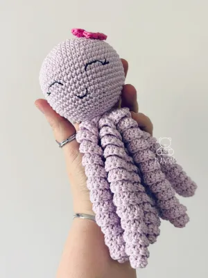 Polvo Soninho Amigurumi