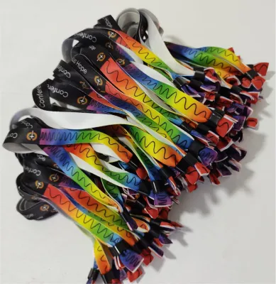 Pulseiras Personalizadas de Tecido 30 unds