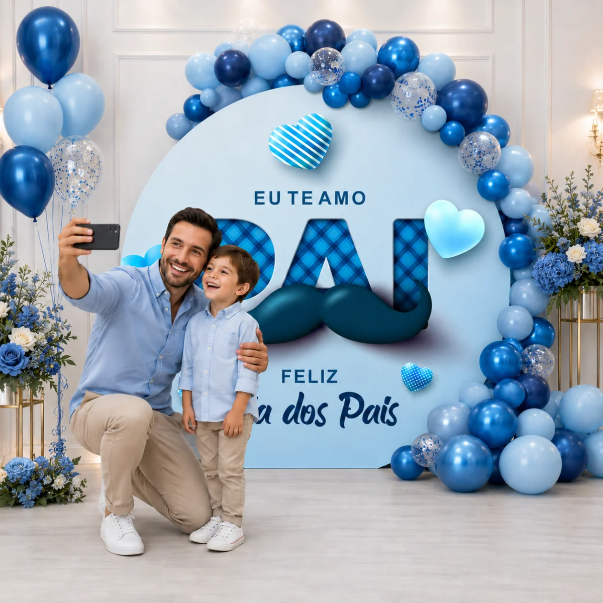 Arquivo Digital Painel fotográfico Dia dos Pais - Imagem 3