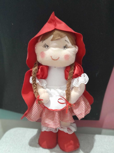 Chapeuzinho Vermelho em Feltro - Imagem 3