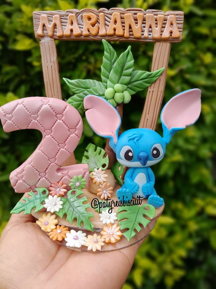 Vela Personalizada Stich