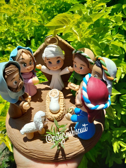 Presépio em Biscuit