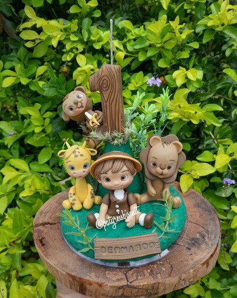 Vela Personalizada Safari