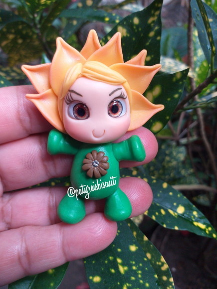 Aplique Menina Girasol