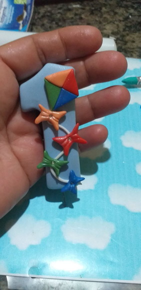 Vela Personalizada Mundo Bita em Biscuit - Imagem 2