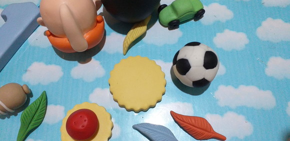 Vela Personalizada Mundo Bita em Biscuit - Imagem 4