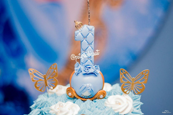 Vela Personalizada Tema Cinderela