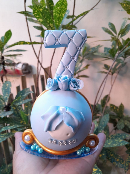 Vela Personalizada Tema Cinderela - Imagem 4
