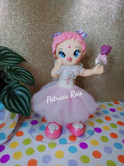 Palhacinha Circo Rosa - Imagem 2