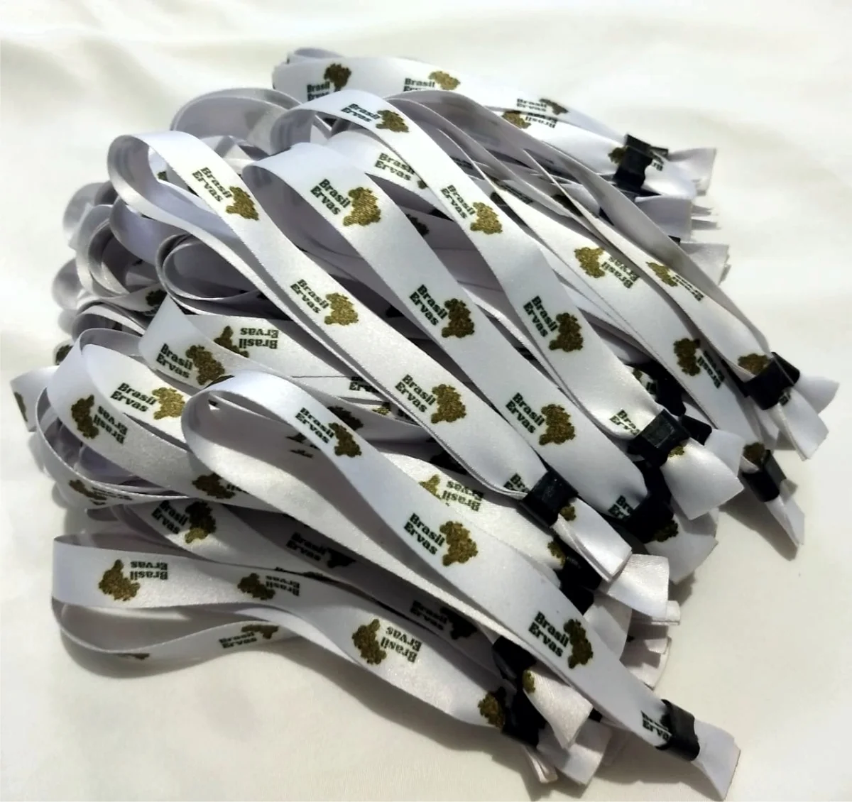 Pulseiras Personalizadas de Tecido 40 unds - Imagem 4