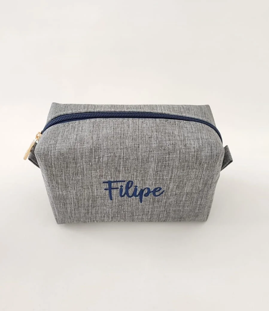 Nécessaire Masculina Box Personalizada com Bordado - Imagem 1
