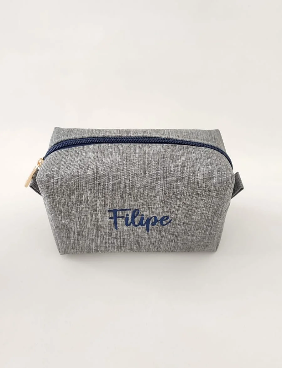 Nécessaire Masculina Box Personalizada com Bordado - Imagem 2