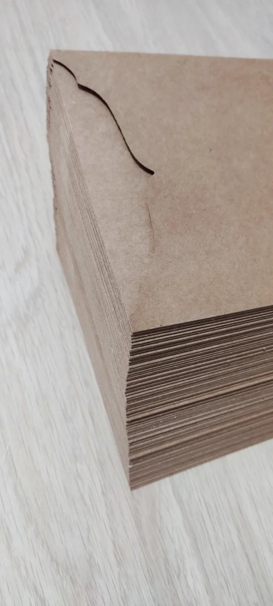 100 Envelopes rústico para convites - Imagem 3