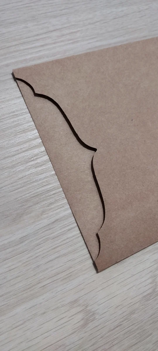 100 Envelopes rústico para convites - Imagem 4