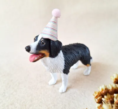 Topo de Bolo Pet Personalizado com Miniatura do Seu Cachorro
