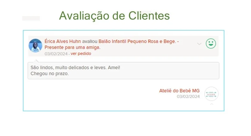 Balão Infantil Rosa e Bege (01 Unidade) - Imagem 8