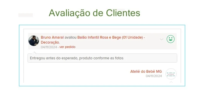 Balão Infantil Rosa e Bege (01 Unidade) - Imagem 7