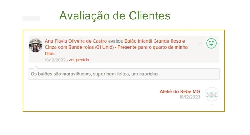 Balão Infantil Misto Rosa, Bege e Branco ( 01 Unidade ) - Imagem 7