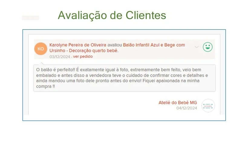 Balão Infantil Misto Azul, Bege e Branco ( 01 unidade ) - Imagem 5