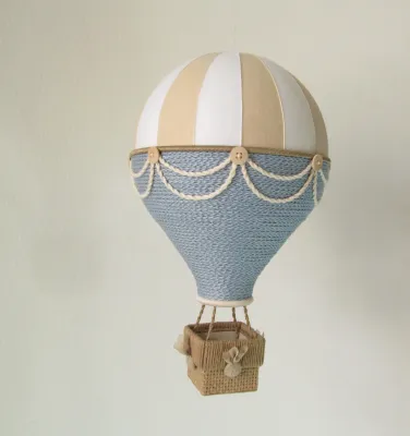 Balão Infantil Misto Azul, Bege e Branco ( 01 unidade )