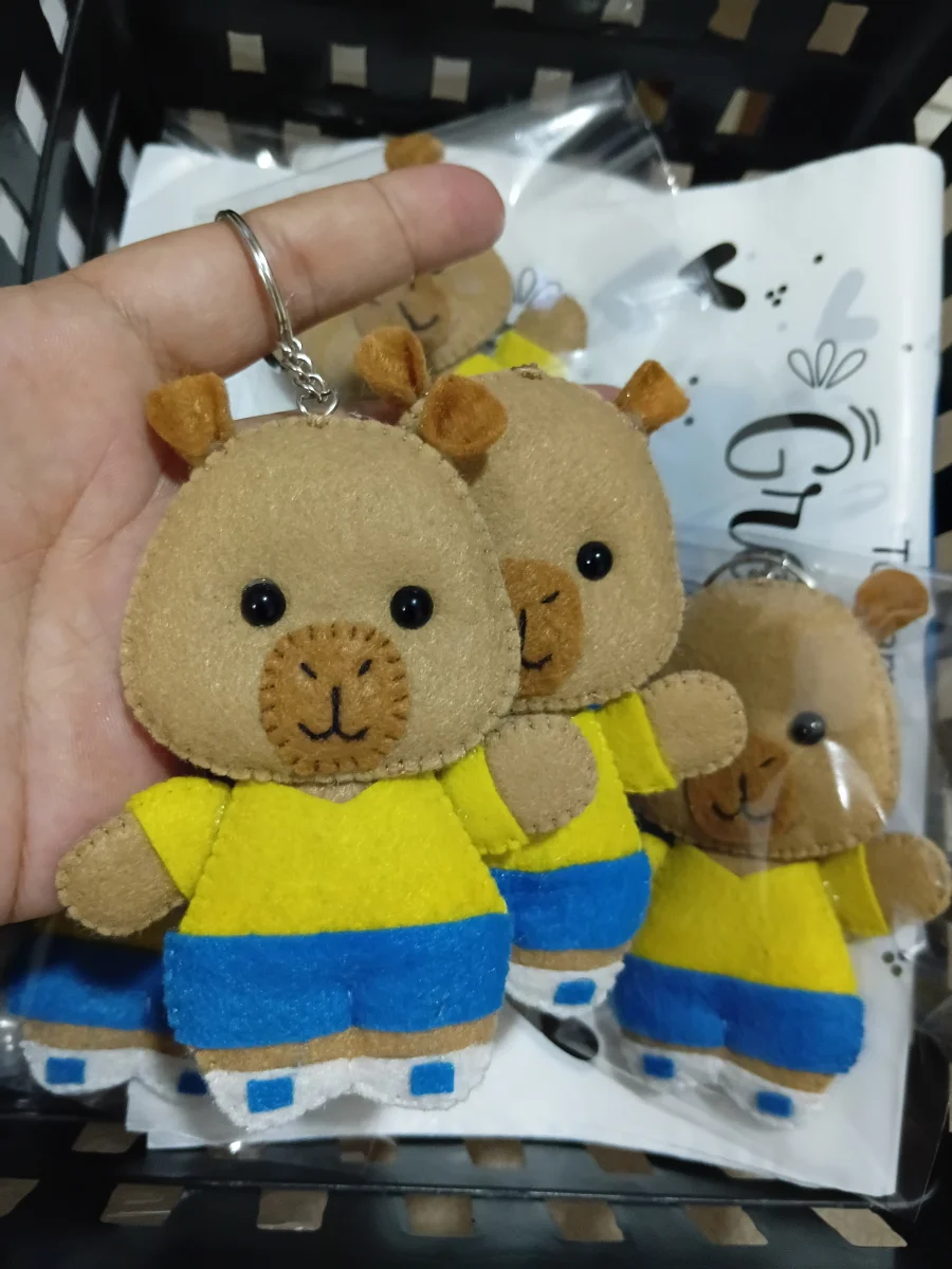 Chaveiro Capivara Uniforme Brasil - Imagem 7