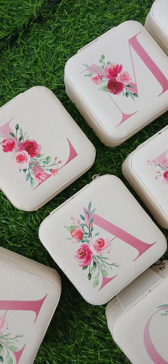 Porta Joias Personalizado Inicial do Nome | Organizador de Joias Feminino | Presente Delicado - Imagem 6