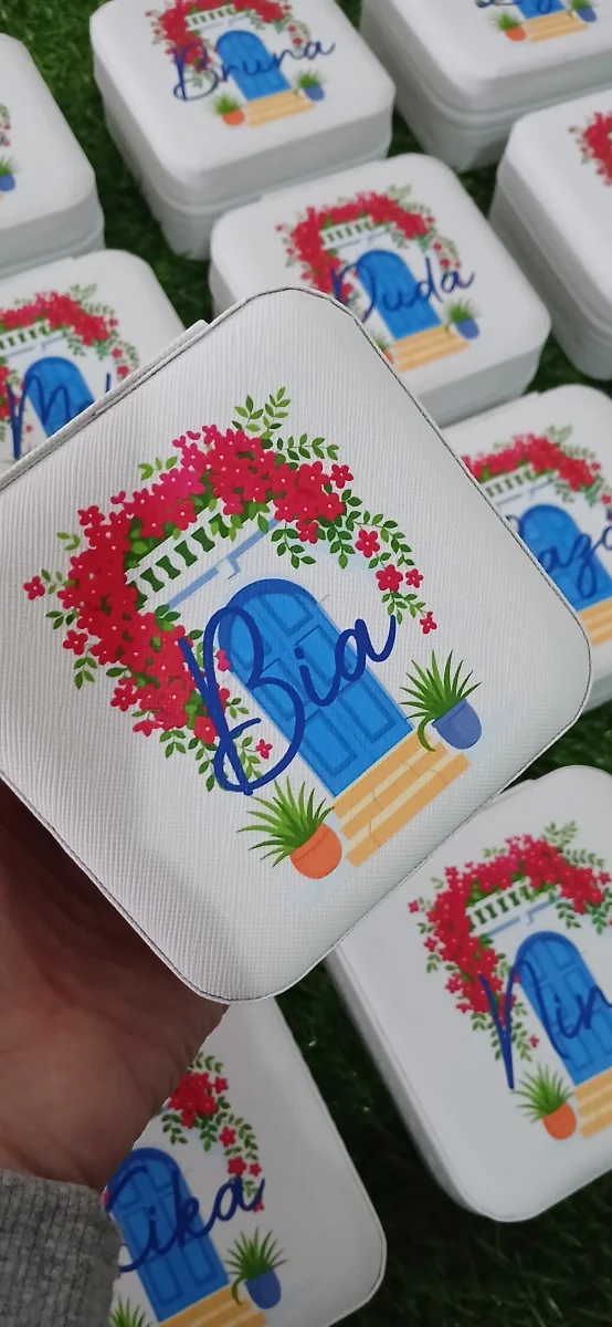 Lembrancinha Personalizada para 15 Anos | Presente para Convidadas | Porta Joias com Nome