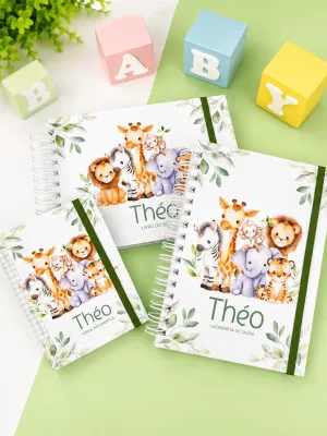 Kit Livro do Bebê + Caderneta de Saúde + Porta Documentos Safafi