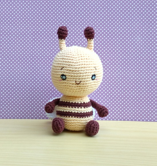 Abelha Mia Amigurumi