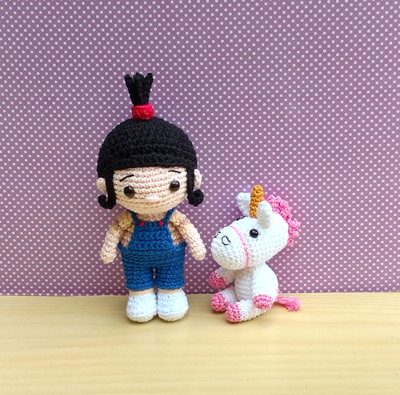 Kit Agnes e Fluffy Amigurumi - Imagem 4