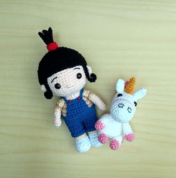 Kit Agnes e Fluffy Amigurumi - Imagem 2