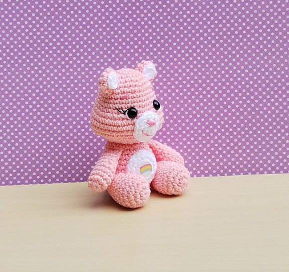 Ursinha Animadinha Amigurumi - Imagem 2