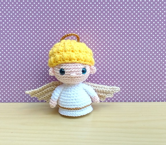 Anjinho ( Anjo da Guarda ) Amigurumi