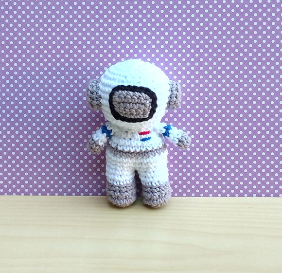 Astronauta Yuri Amigurumi