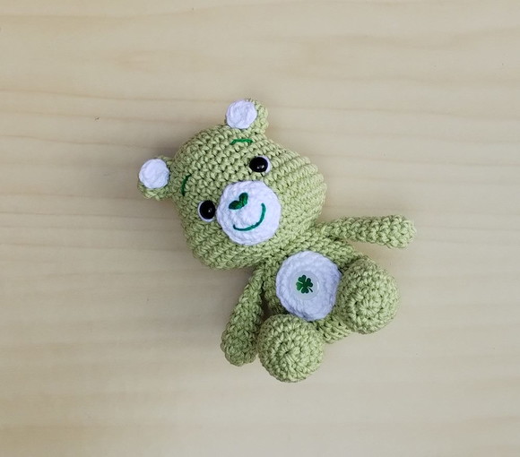 Ursinho Boa Sorte Amigurumi - Imagem 3