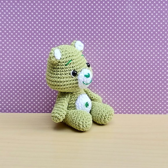Ursinho Boa Sorte Amigurumi - Imagem 2