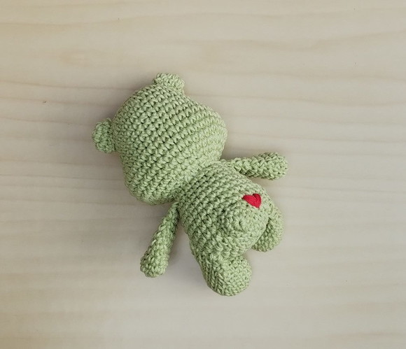 Ursinho Boa Sorte Amigurumi - Imagem 4