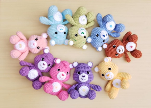 Ursinho Bons Sonhos Amigurumi - Imagem 5