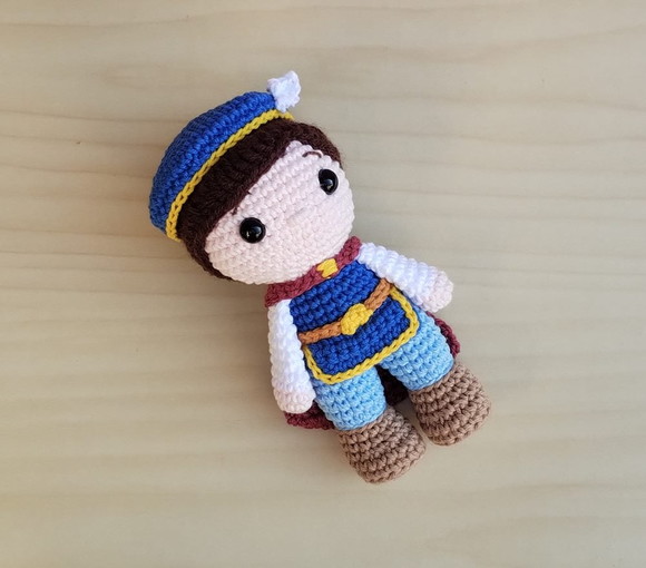 Kit Branca de Neve e Príncipe Fernando Amigurumi - Imagem 4
