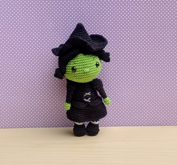 Kit Bruxa Má e Glinda Amigurumi - Imagem 2
