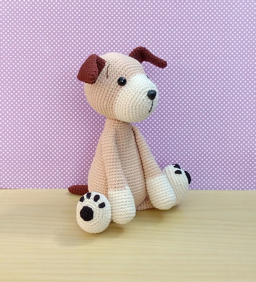 Cachorro Charlie Amigurumi