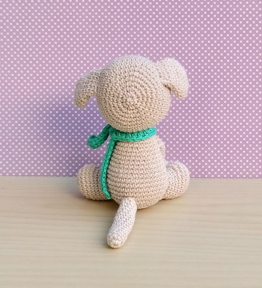 Cachorro Labrador Scott Amigurumi - Imagem 4