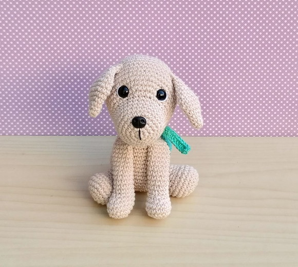 Cachorro Labrador Scott Amigurumi - Imagem 3